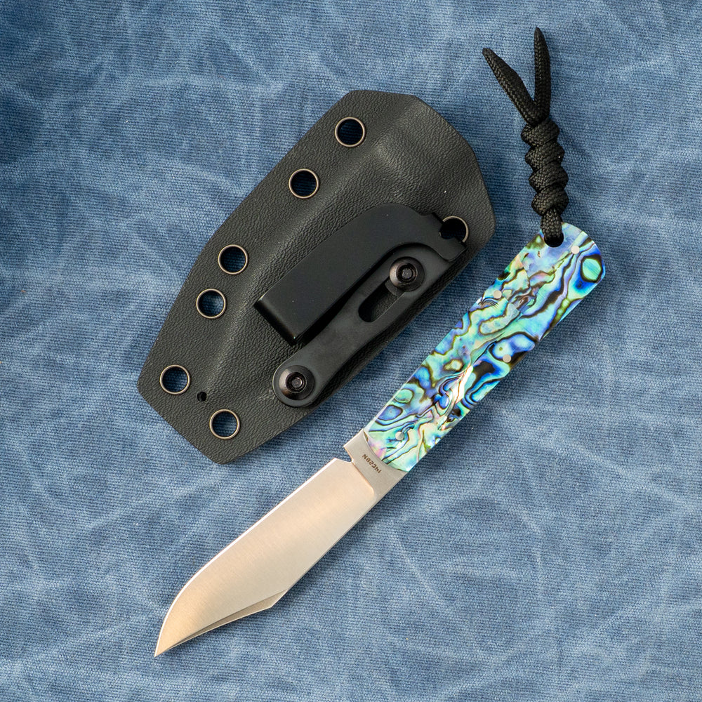 JACK WOLF KNIVES Gateway FIXedc - Abalone