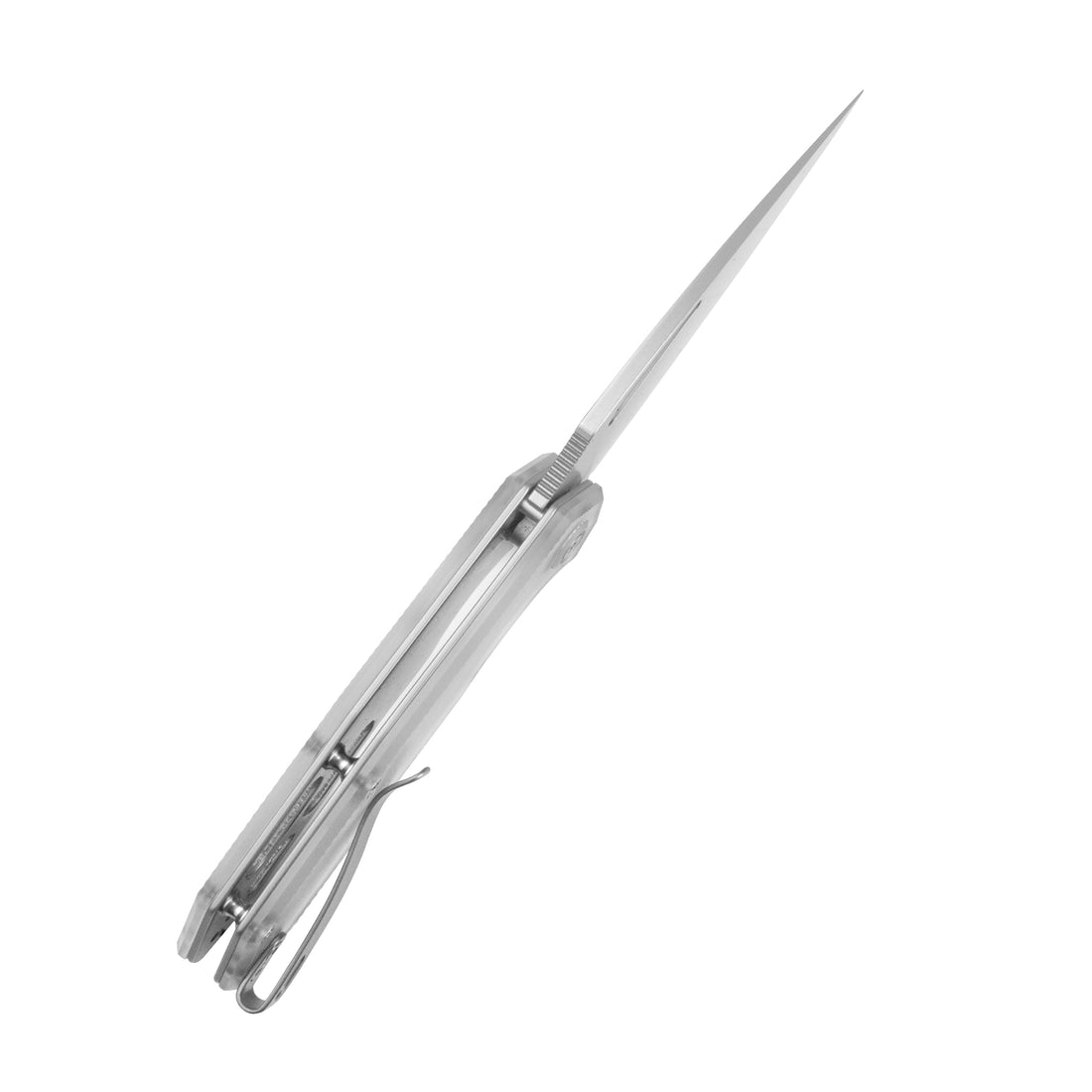 KUBEY Coeus Linerlock Translucent Polycarbonate KU122-1A