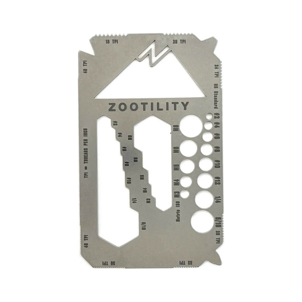 Zootility MiniMech 39-in-1 Credit Card Mult-Tool