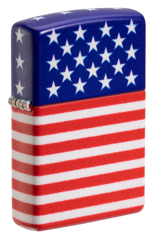 ZIPPO Stars and Stripes Flag Design