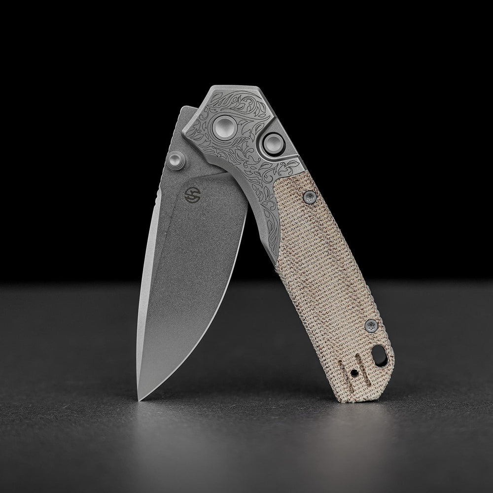 VOSTEED Psyop - Top Liner Lock Knife (2.99" S35VN Blade & Norplex UltreX™ Micarta Handle) - A2232