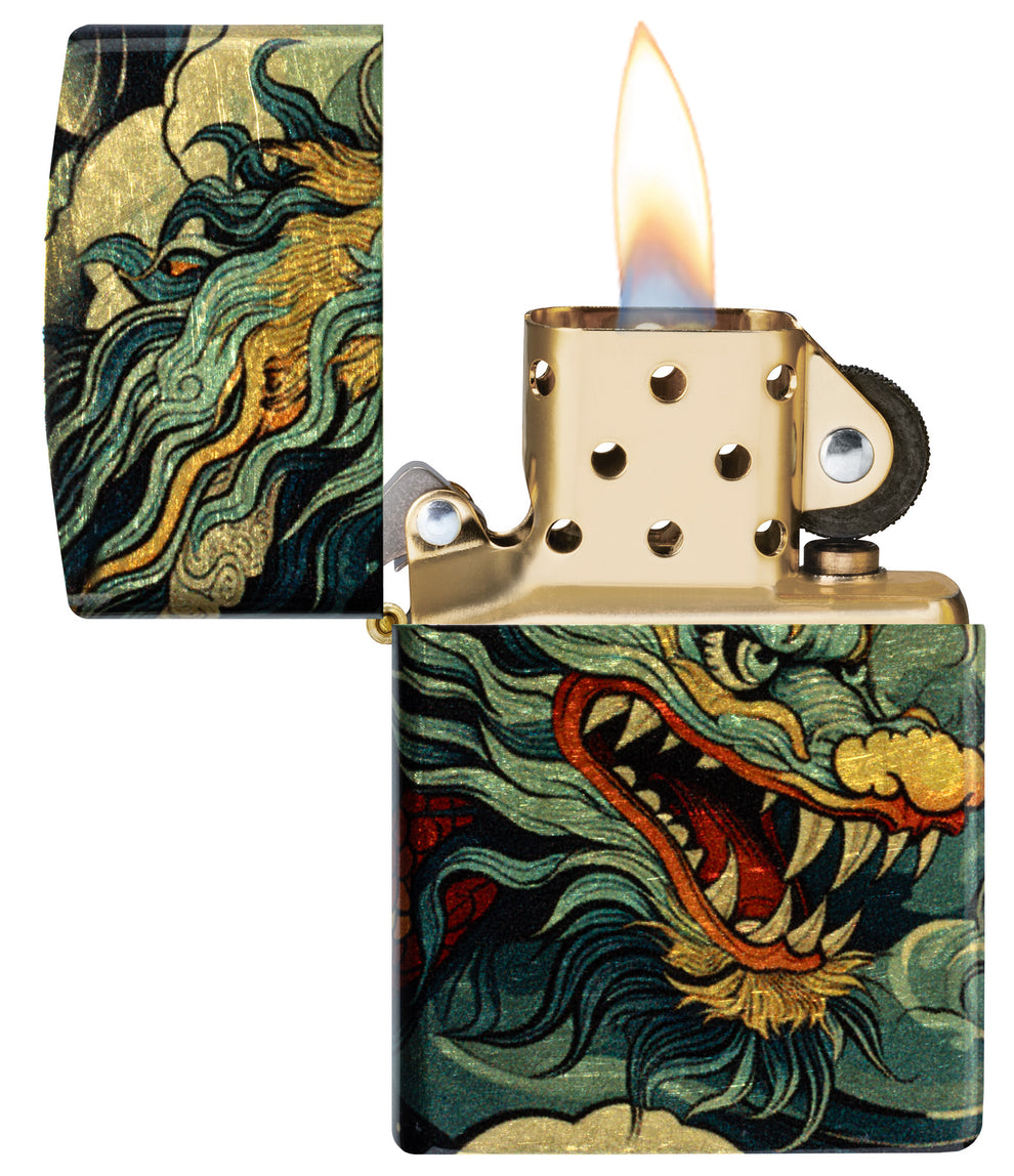 ZIPPO Dragon Fusion Design