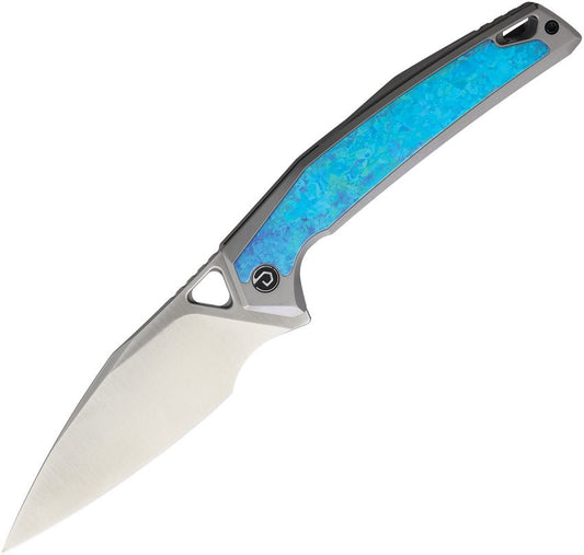 Defcon Framelock Green Crystal