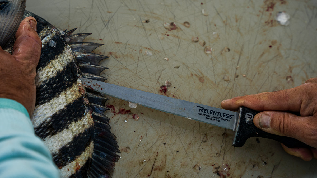 Relentless Knives 8″ Straight Fillet Knife