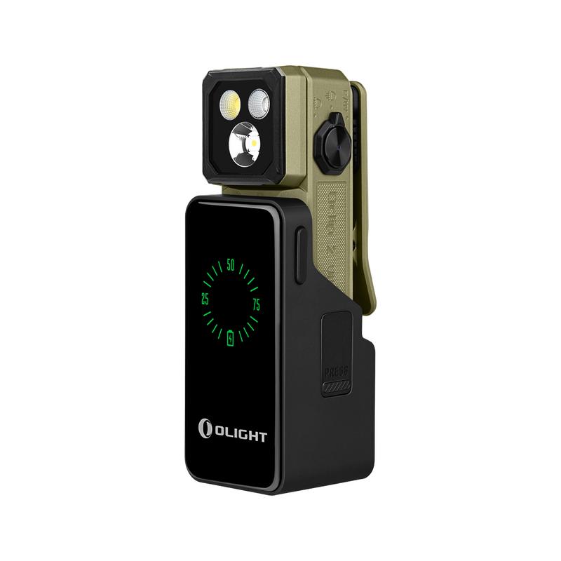 OLIGHT Oclip 2 Ultra & Premium Clip Flashlight | UV, Floodlight, Red & Spotlight