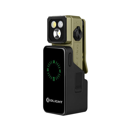 OLIGHT Oclip 2 Ultra & Premium Clip Flashlight | UV, Floodlight, Red & Spotlight