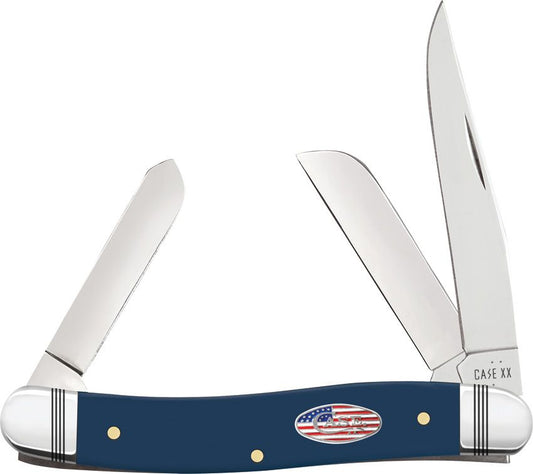 Case Cutlery Med Stockman Navy Blue