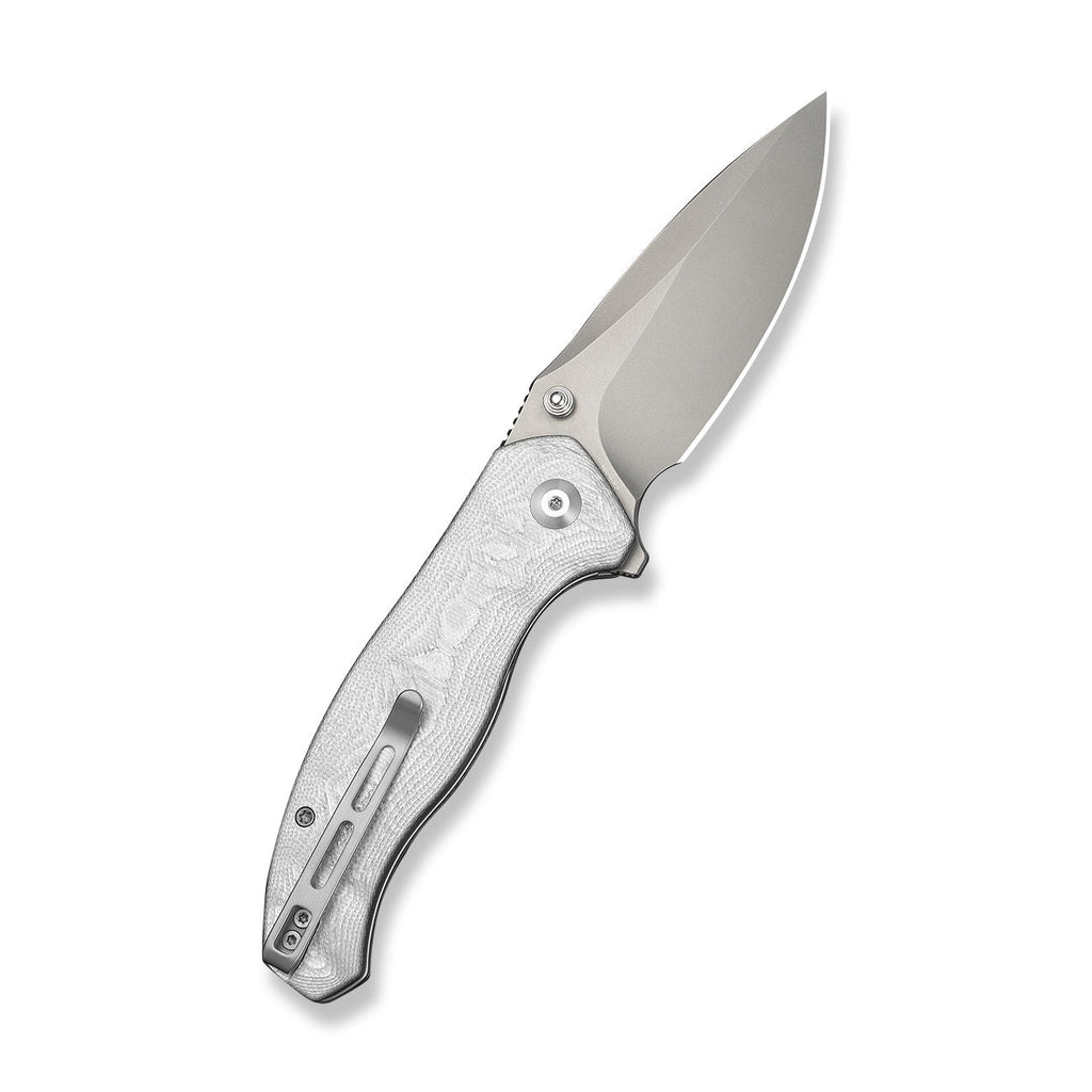 CIVIVI Vyrent Flipper & Thumb Stud Knife G10 With Aluminum Foil Contoured Handle (3.48" Stonewashed Nitro-X7 Blade) C25037B-1