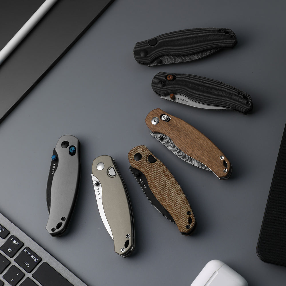 KIZER CUTLERY Phoca CD | 14C28N | Aluminum | Clutch Lock