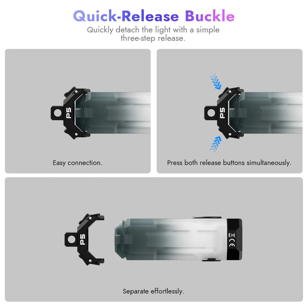 Wuben E2 PULSE 10.7g Compact Mini EDC Keychain Flashlight
