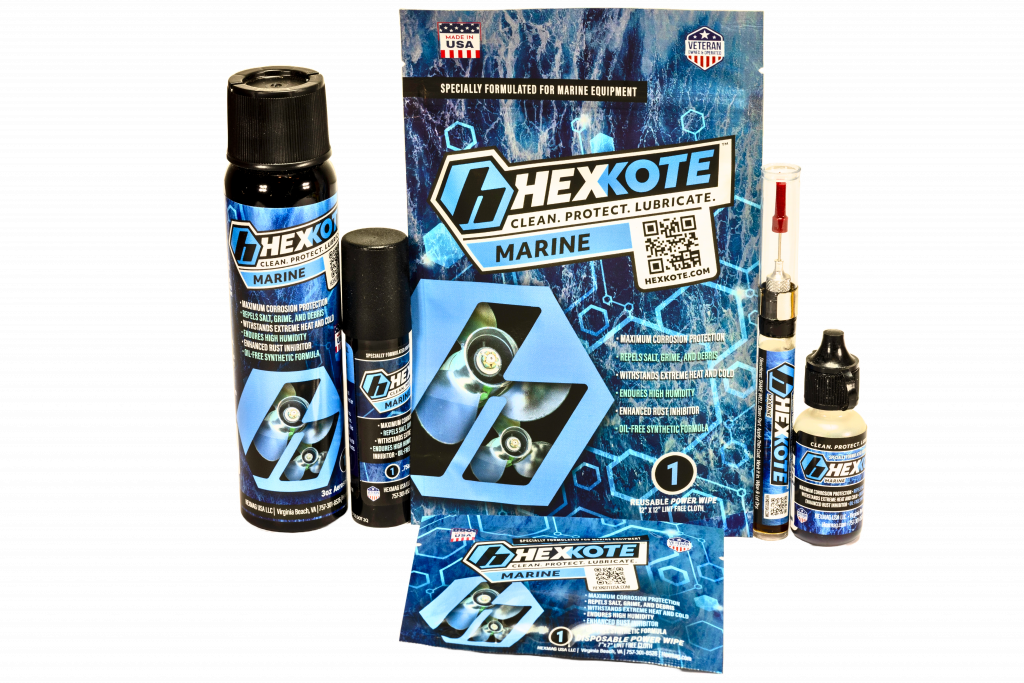HEXKOTE Marine 7×7 Disposable Wipes