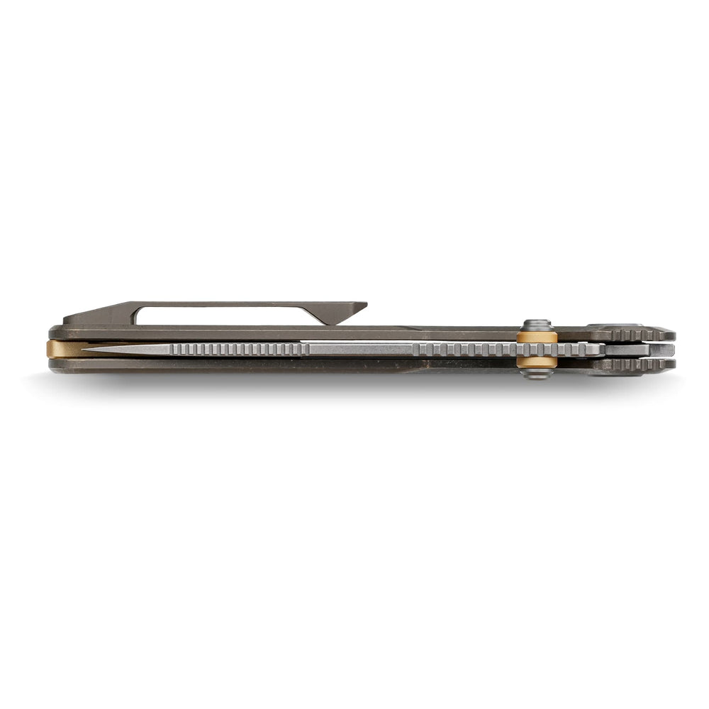 VOSTEED Porcupine TiSlim™ - Top Liner Lock (3.04" S90V Blade & Titanium Handle) - A4807