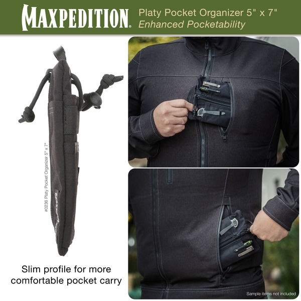 MAXPEDITION Platy Pocket Organizer 5" x 7"