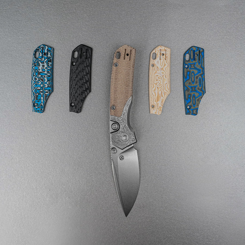 VOSTEED Psyop - Top Liner Lock Knife (2.99" S35VN Blade & Norplex UltreX™ Micarta Handle) - A2232