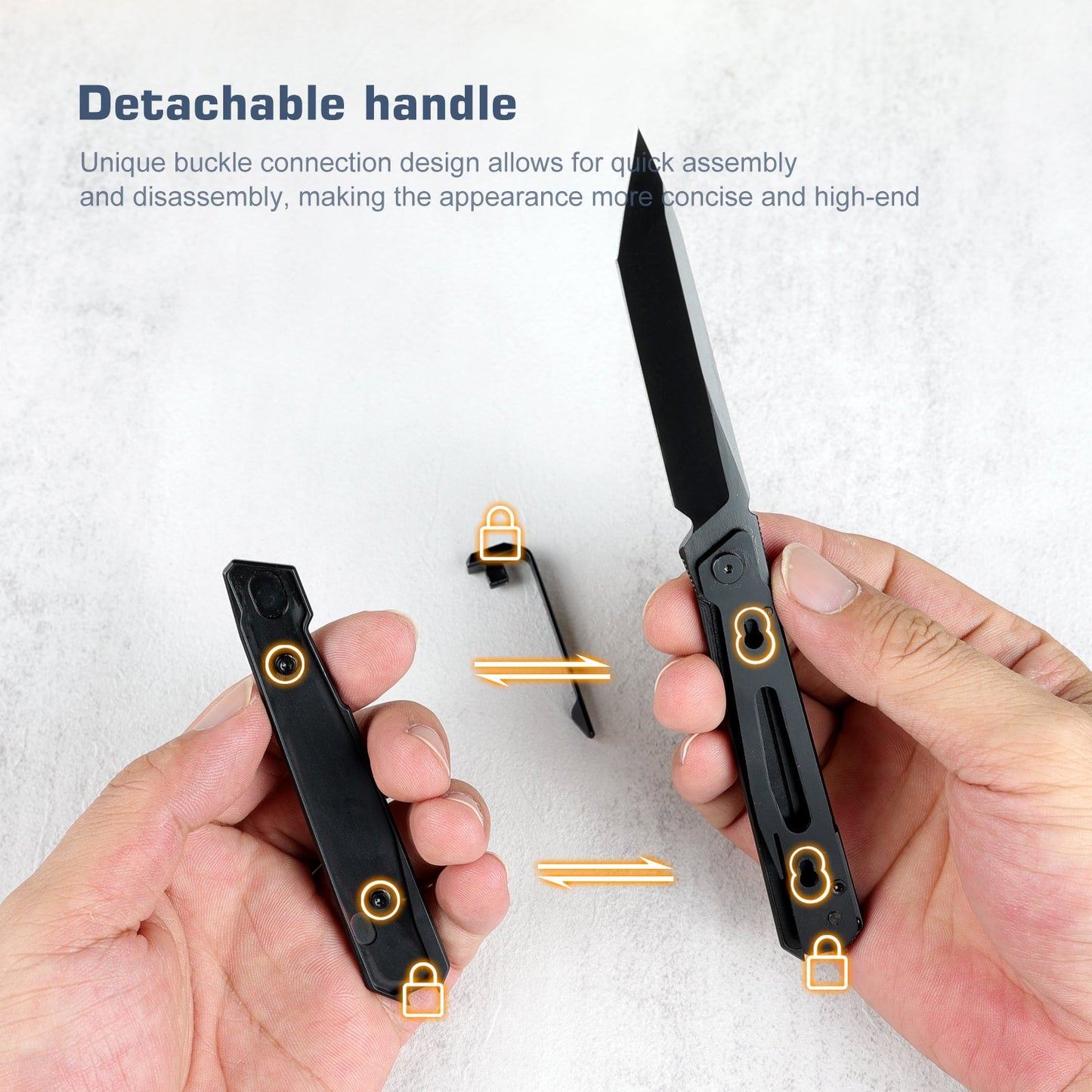 REMETTE RT-ELIGO Knife M390 Blade Titanium Handle Liner Lock Folding Pocket Outdoor Camping EDC Knife EGA1