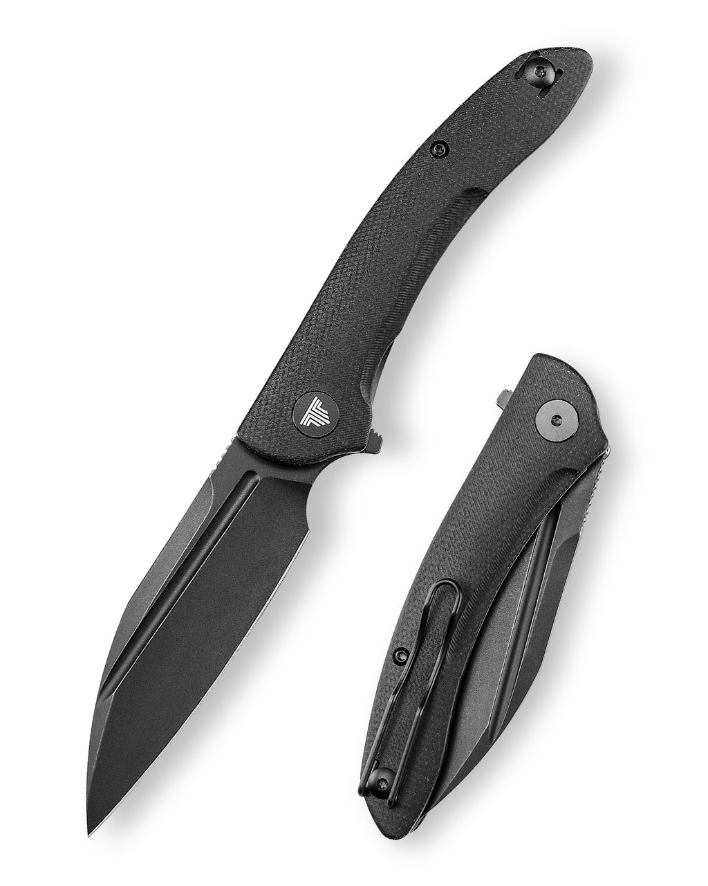 TRIVISA Cuckoo-BM Liner Lock EDC Folding Pocket Knife 3.37'' 14C28N Steel Blade,Micarta Handle
