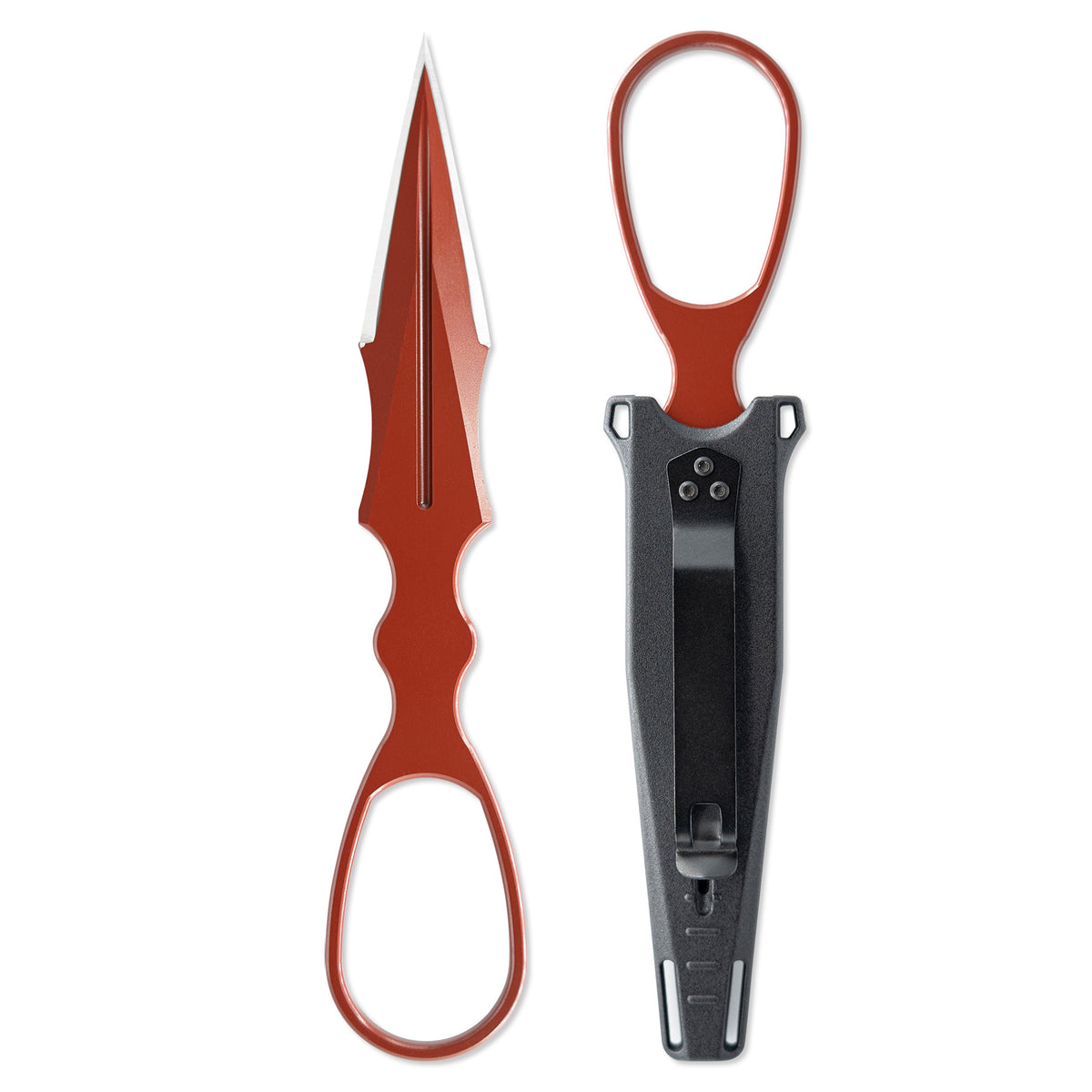 SKALLYWAG TACTICAL D2 DAGGER - Navajo Red
