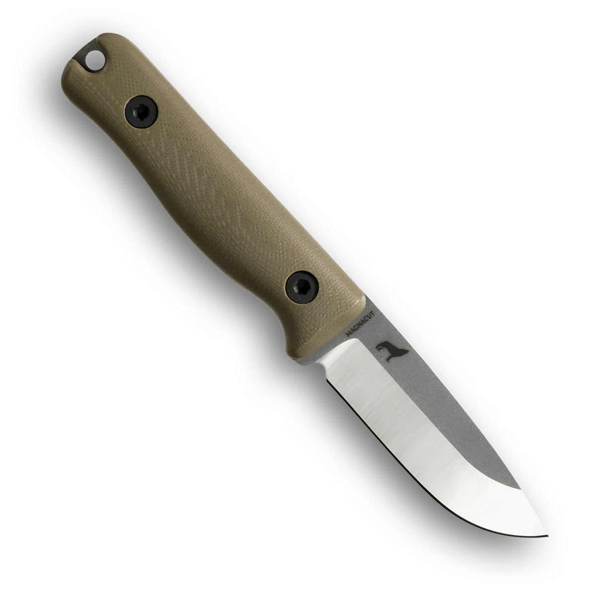 REIFF KNIVES F3 EDC Fixed Blade Knife (CPM MagnaCut, Two-tone, OD Green G10)