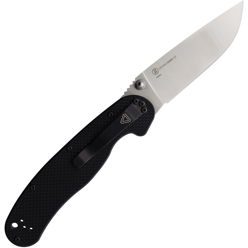 Ontario RAT 1.5 Linerlock Mag Blk G10
