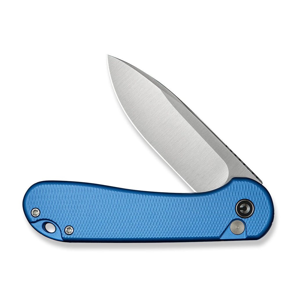 CIVIVI Button Lock Elementum II Flipper Knife Aluminum Handle (2.96" Nitro-V Blade) C18062PD-2