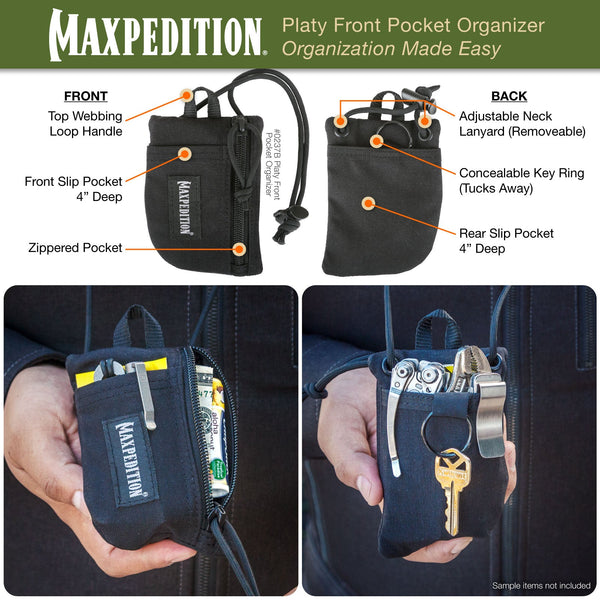 MAXPEDITION Platy Front Pocket Organizer