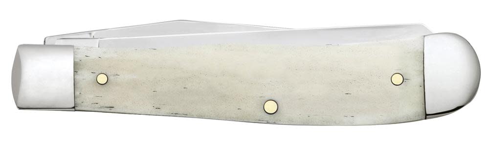 CASE CUTLERY U.S. Navy® Embellished Smooth Natural Bone Trapper