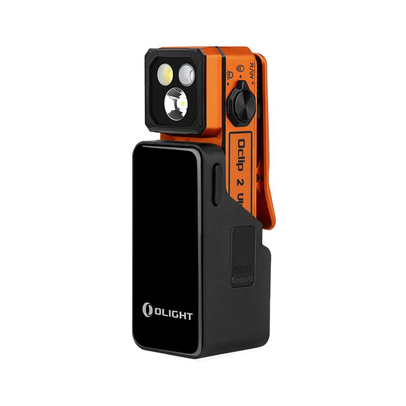 OLIGHT Oclip 2 Ultra & Premium Clip Flashlight | UV, Floodlight, Red & Spotlight