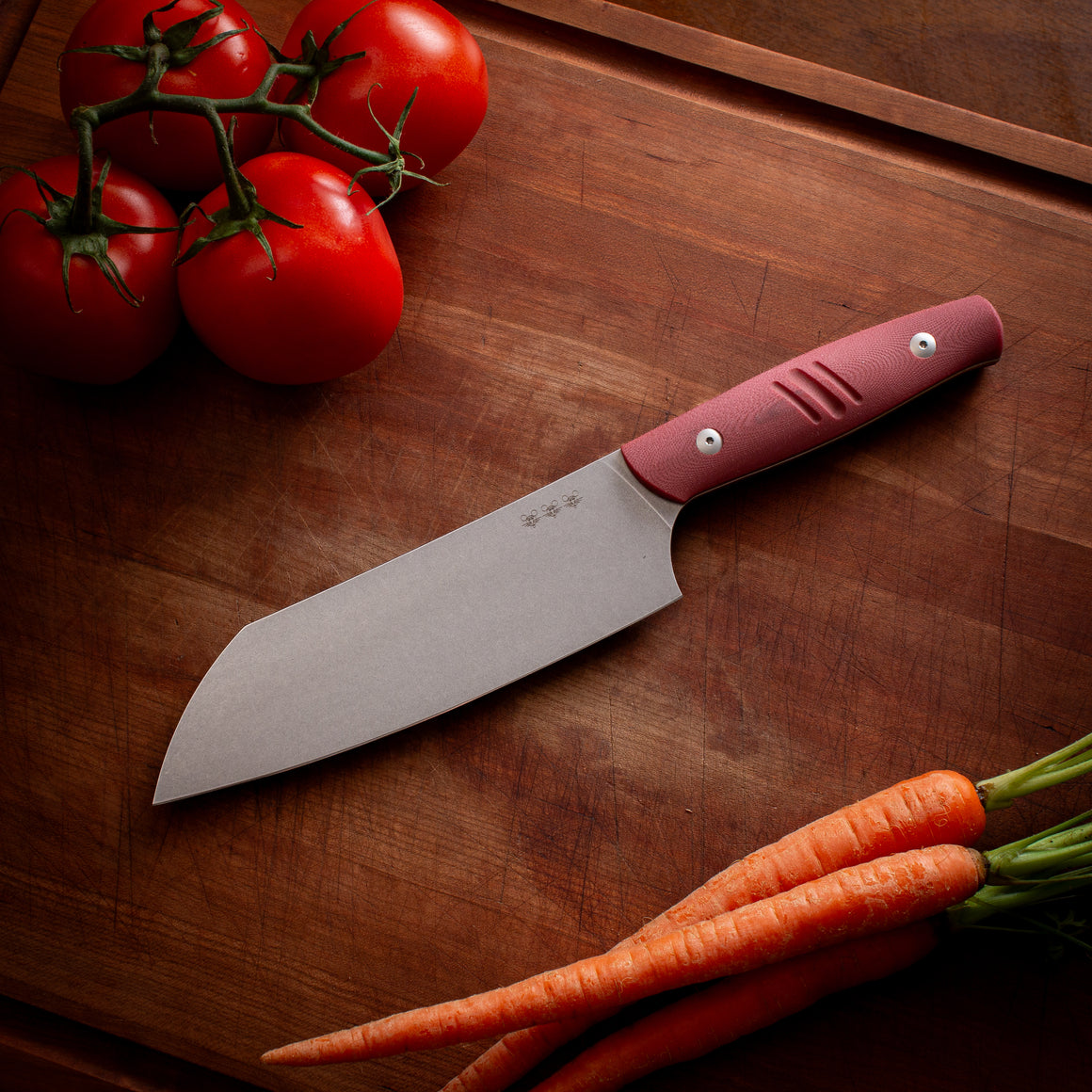 GIANT MOUSE Santoku - Red G10