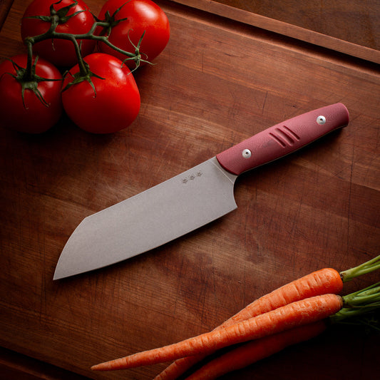 GIANT MOUSE Santoku - Red G10