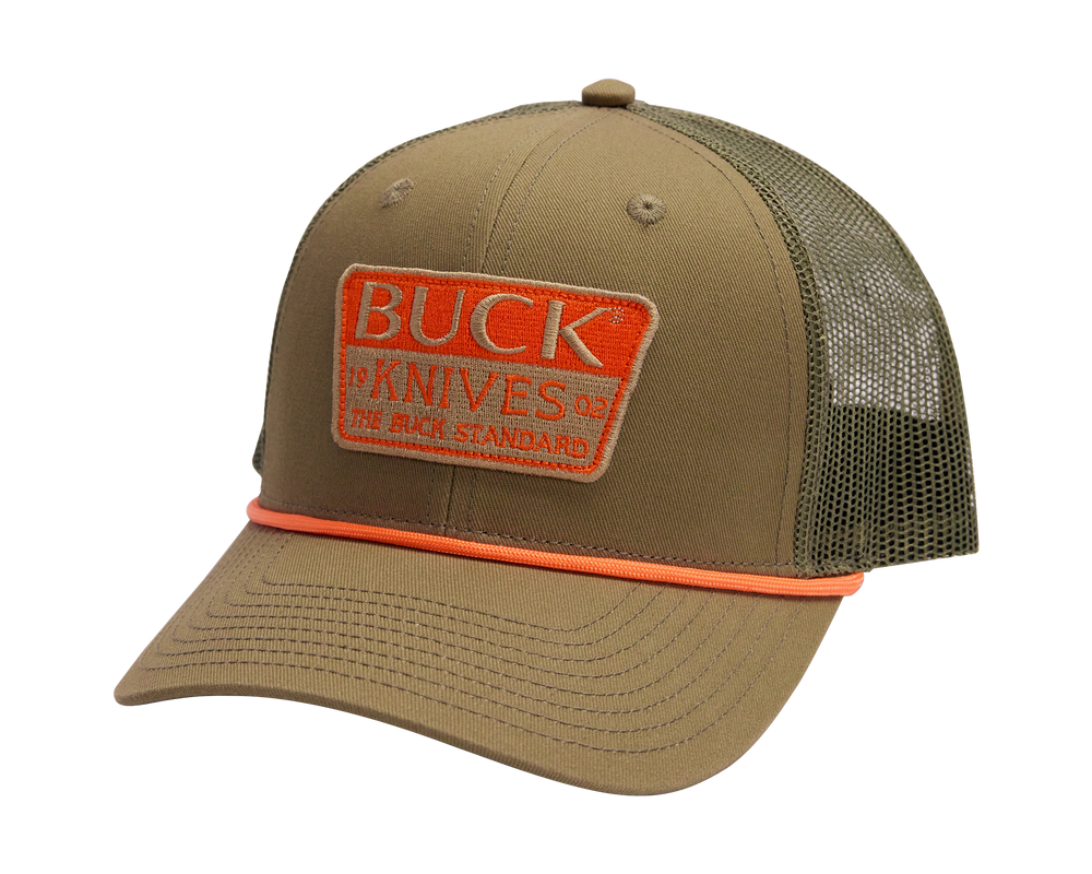 BUCK O.D. Green Embroidered Patch Hat