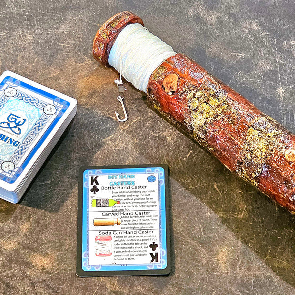 GRIM WORKSHOP Grim Survival Playing Cards Fishing Deck : 54 Survival Fishing Playing Cards