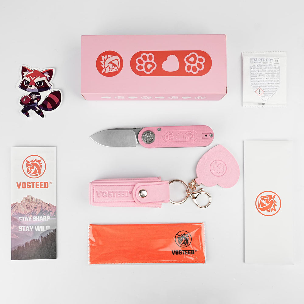 VOSTEED Corgi® V -Vanchor Lock® (2.36" 14C28N Blade & Norplex UltreX™ G10 Handle) - A3728