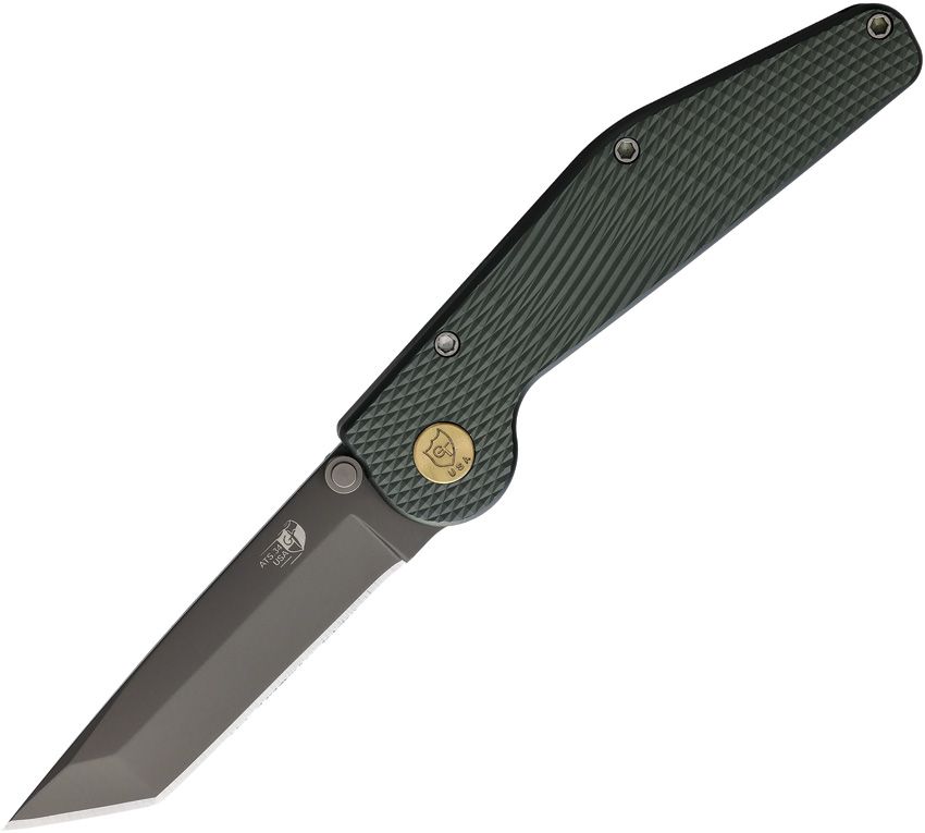 GT KNIVES Button Lock Folder Tanto