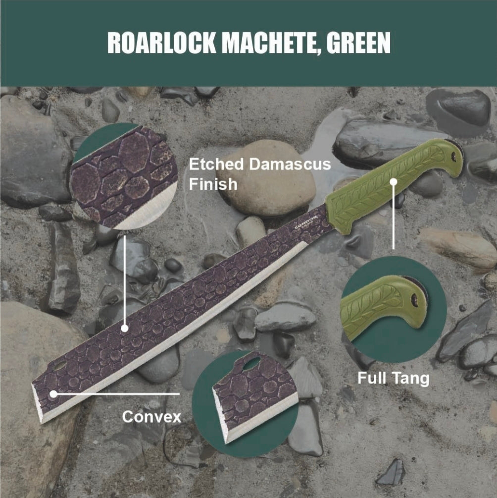 CONDOR ROARLOCK MACHETE, GREEN