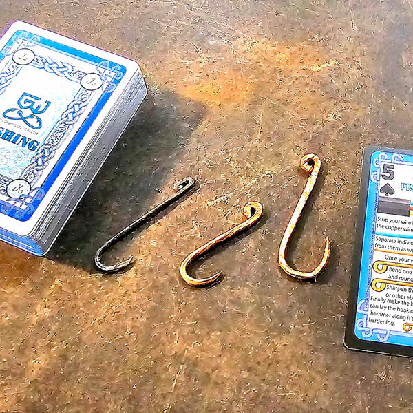 GRIM WORKSHOP Grim Survival Playing Cards Fishing Deck : 54 Survival Fishing Playing Cards