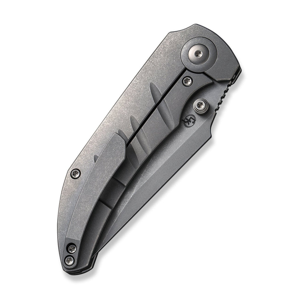 WE KNIFE CO LTD Riff-Raff Thumb Stud Knife Titanium Handle (3.12" CPM 20CV Blade) WE22020B-3