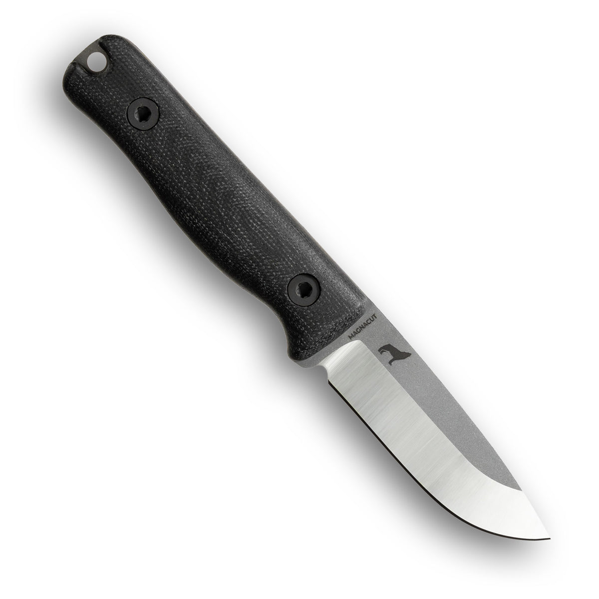 REIFF KNIVES F3 EDC Fixed Blade Knife (CPM MagnaCut, Two-tone, Black Canvas Micarta)