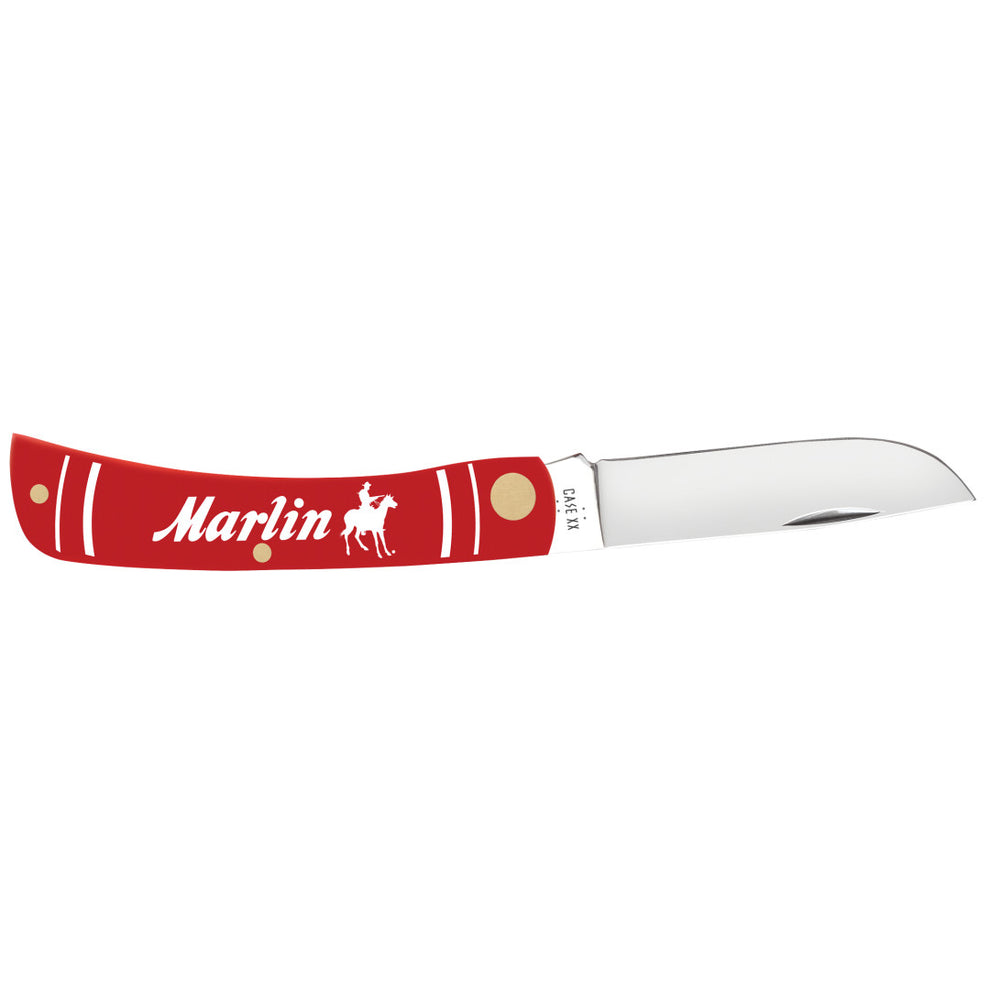 CASE CUTLERY Marlin - Smooth Red Synthetic Sod Buster® Jr