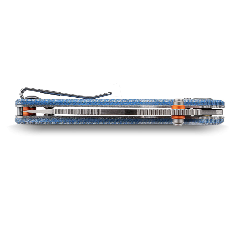 VOSTEED Porcupine ModSwap™ - Crossbar Lock Knife (3.08" 154CM Blade & Micarta Handle) - A3105