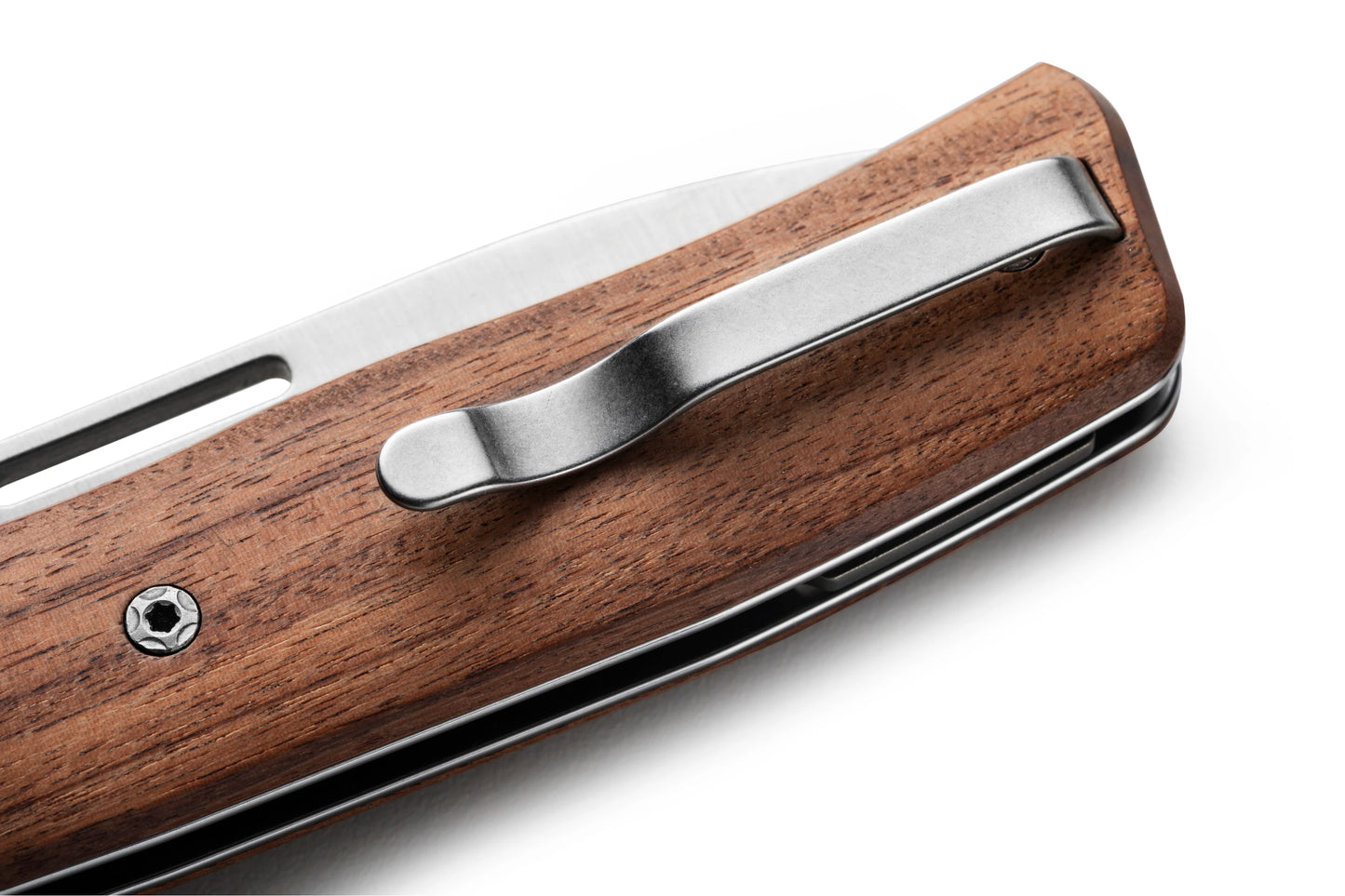 LIONSTEEL NiNi - Santos wood - Titanium Bolster