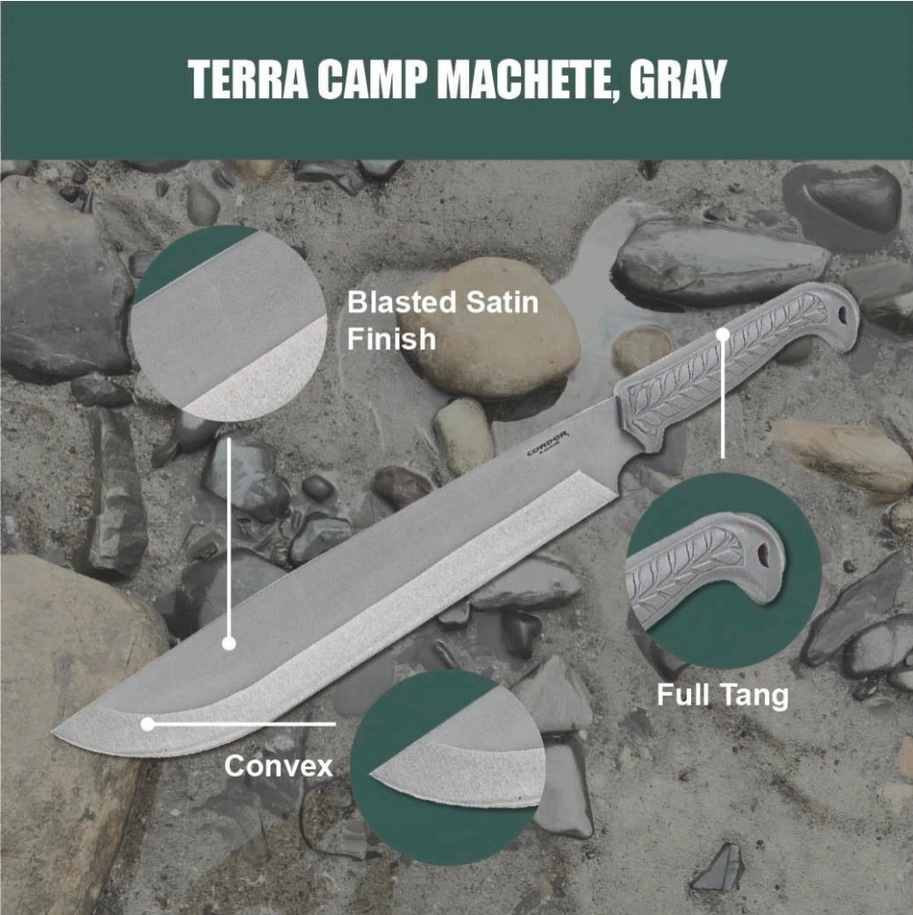 CONDOR TERRA CAMP MACHETE, GRAY