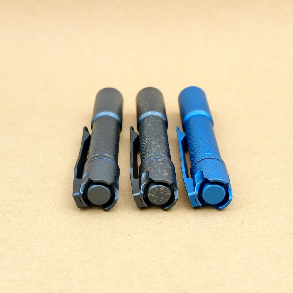 REYLIGHT Pineapple mini MK3 Ti - Crosshatch- anodized