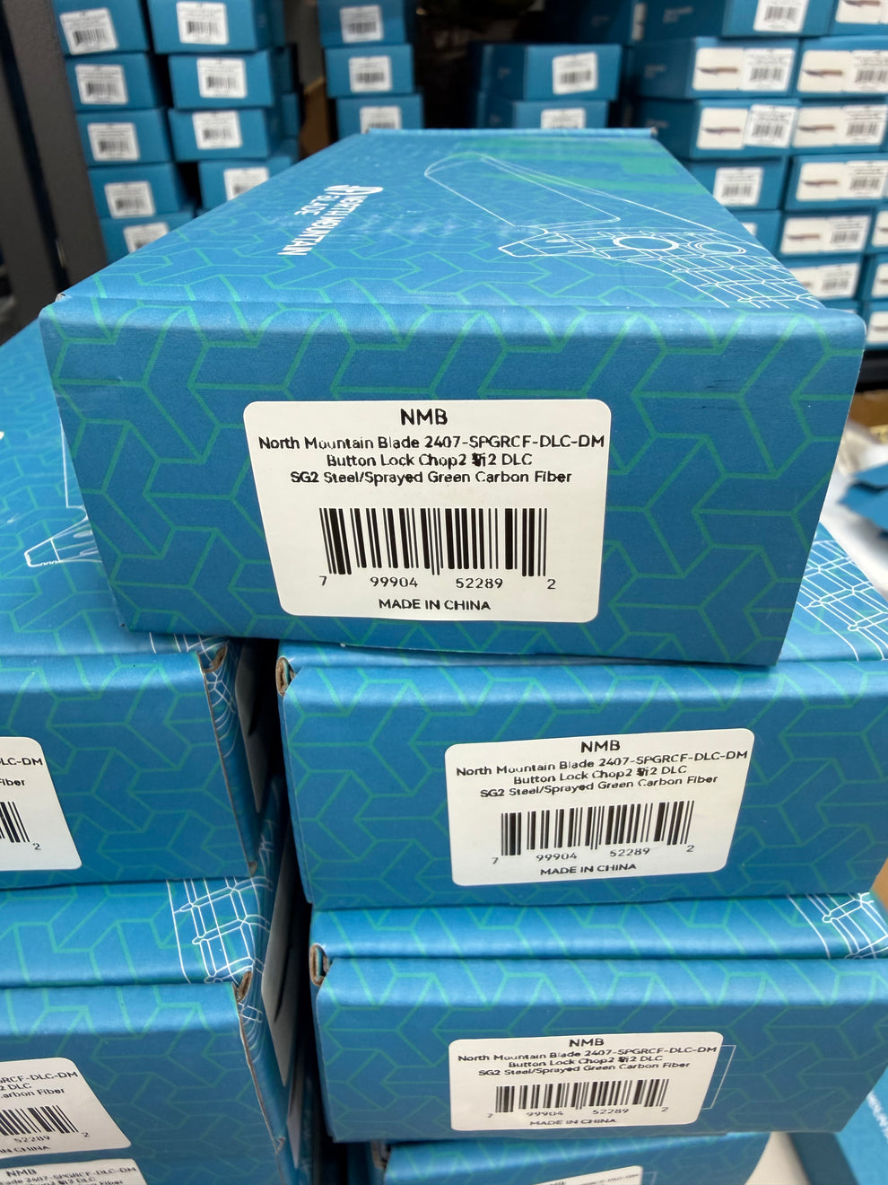North Mountain 2407-SPGRCF-DLC-DM Japanese Damascus SG2 63HRC