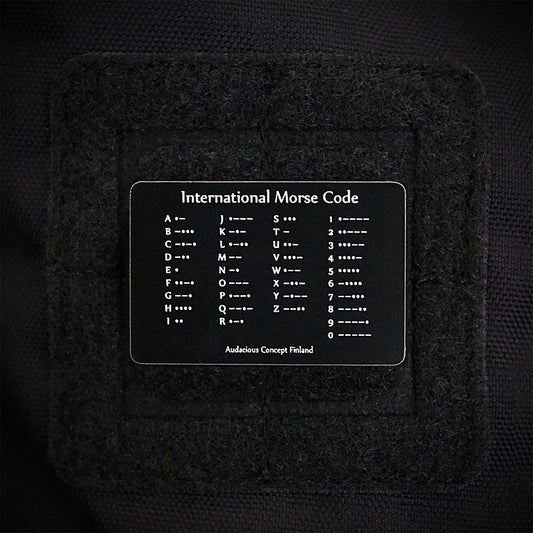 AuCon Patch - Aluminium - Morse