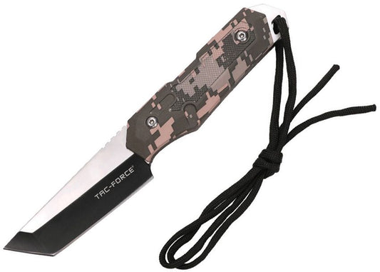 Tac Force Fixed Blade Camo