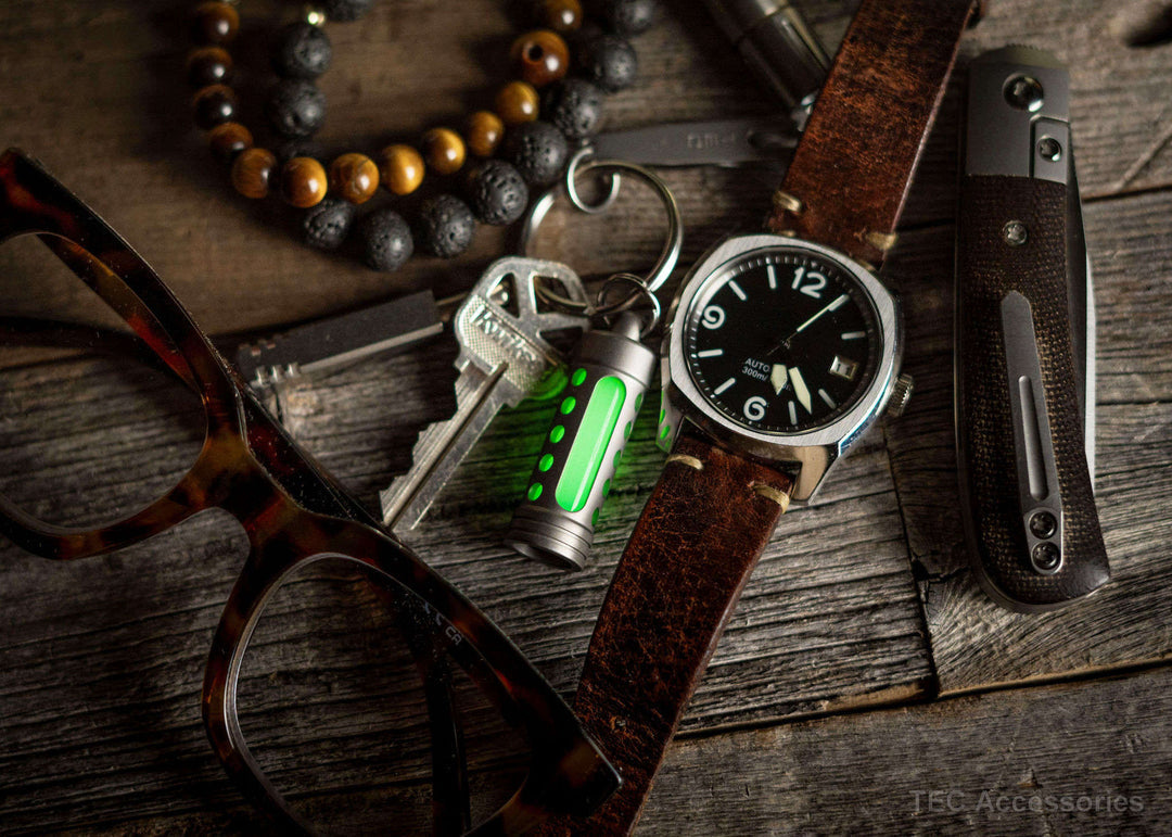 TEC-T9 Titanium Embrite™ Glow Fob