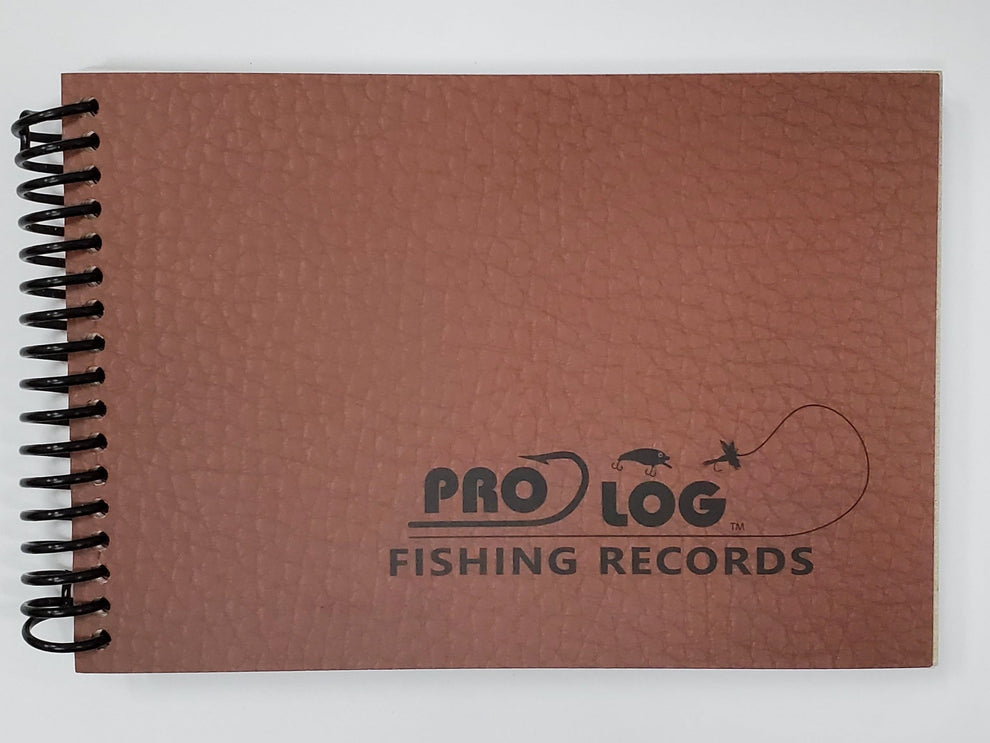 ProKnot Pro-log Fishing Records Log Book - Faux Leather Cover