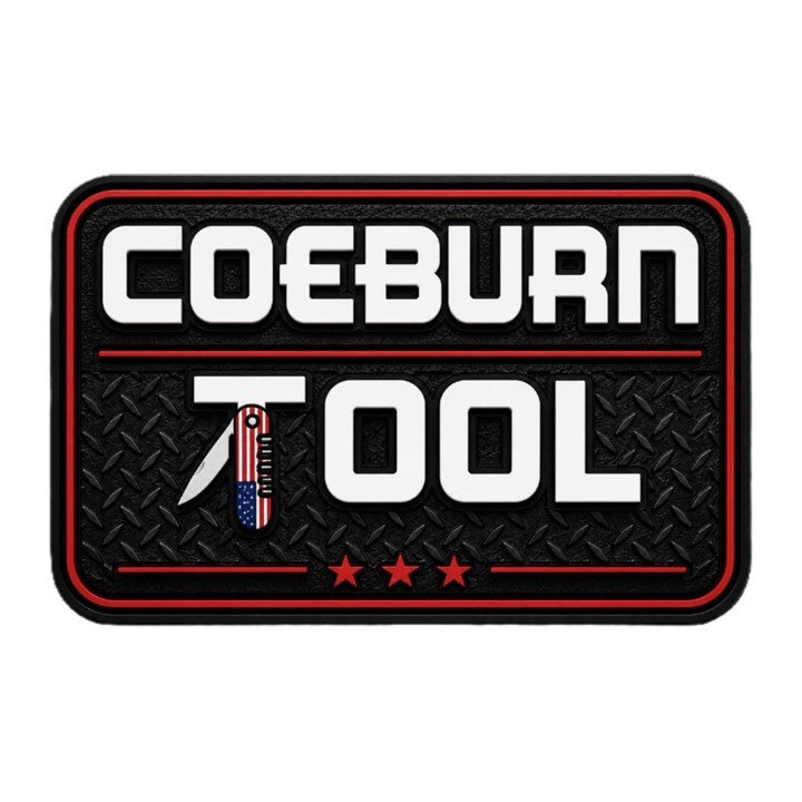 Coeburn Tool Logo Hook & Loop Patch | CTPATCH