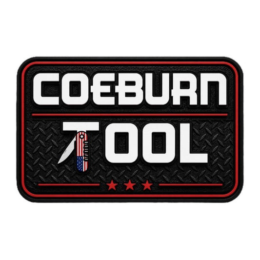 Coeburn Tool Logo Hook & Loop Patch | CTPATCH