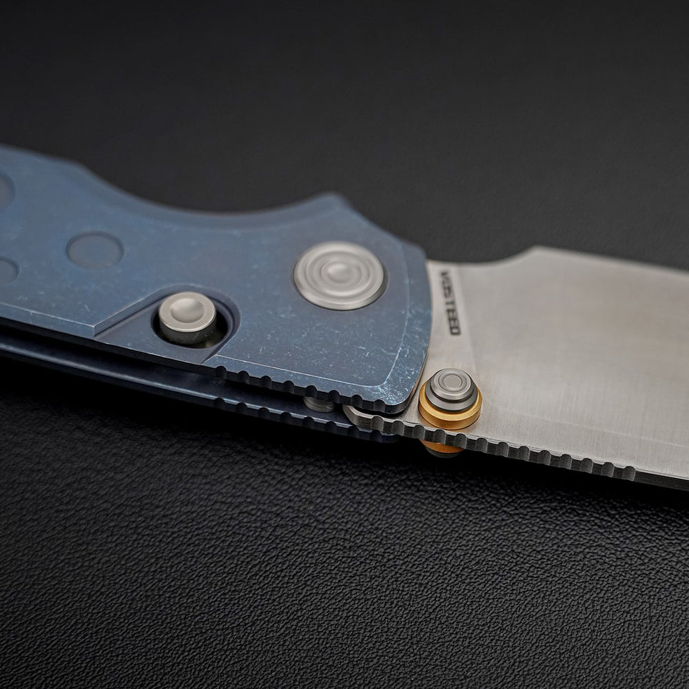 VOSTEED Porcupine TiSlim™ - Top Liner Lock (3.04" S90V Blade & Titanium Handle) - A4806
